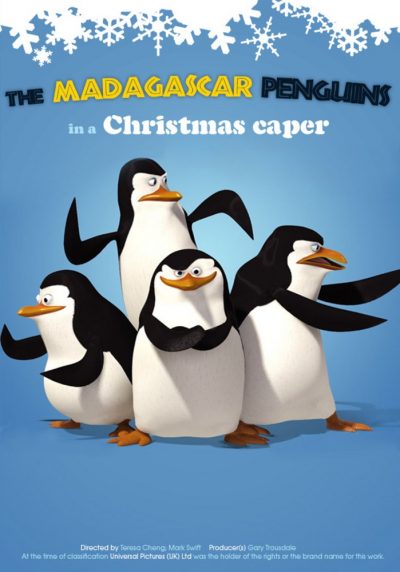 Tučniaky z Madagaskaru Vianočná misia online cz